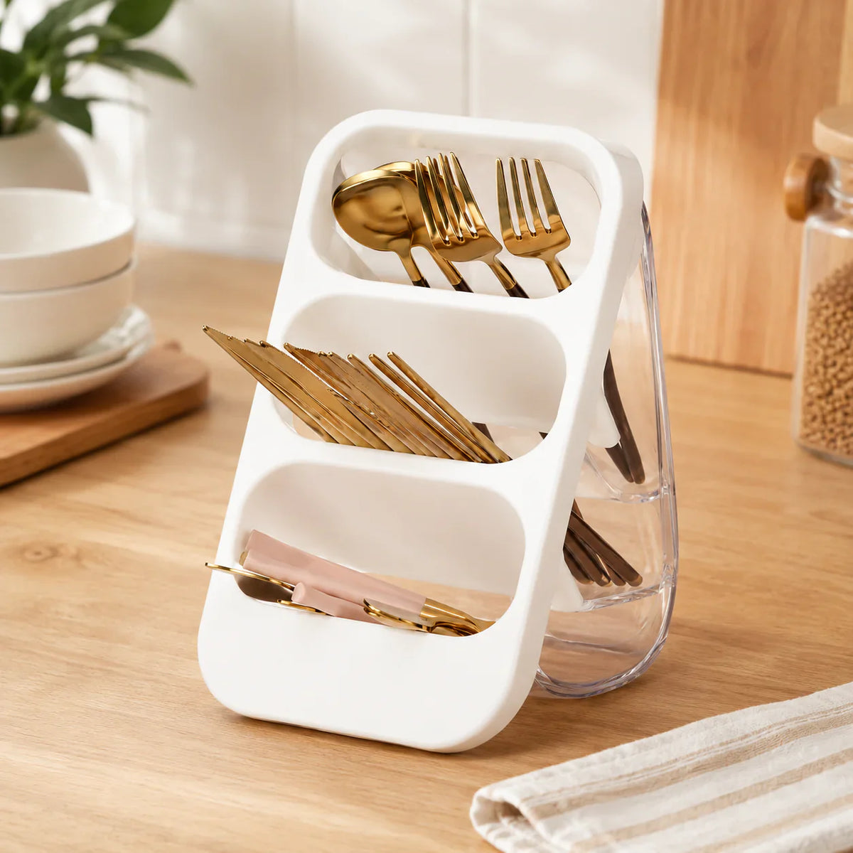 3 Layer Cutlery Organizer