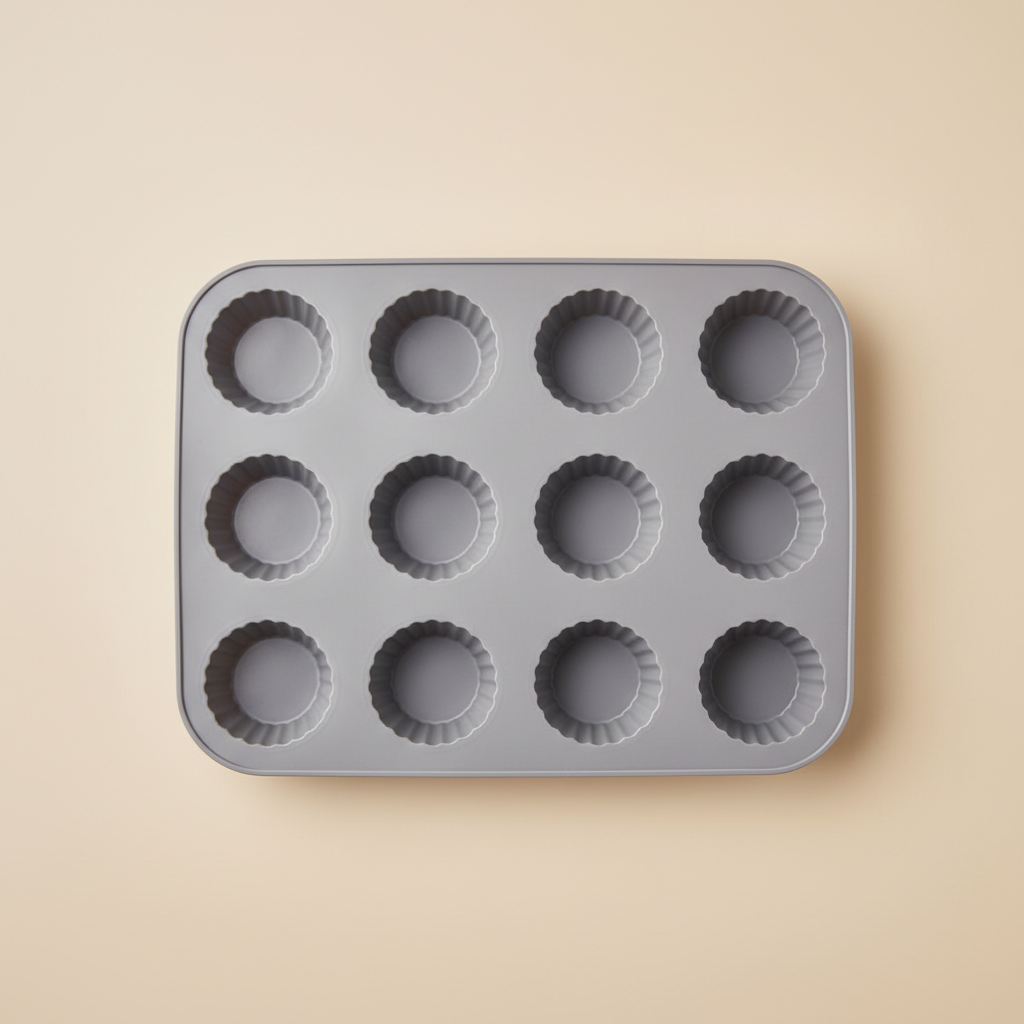 Silicone Muffin Pan 12-Cup