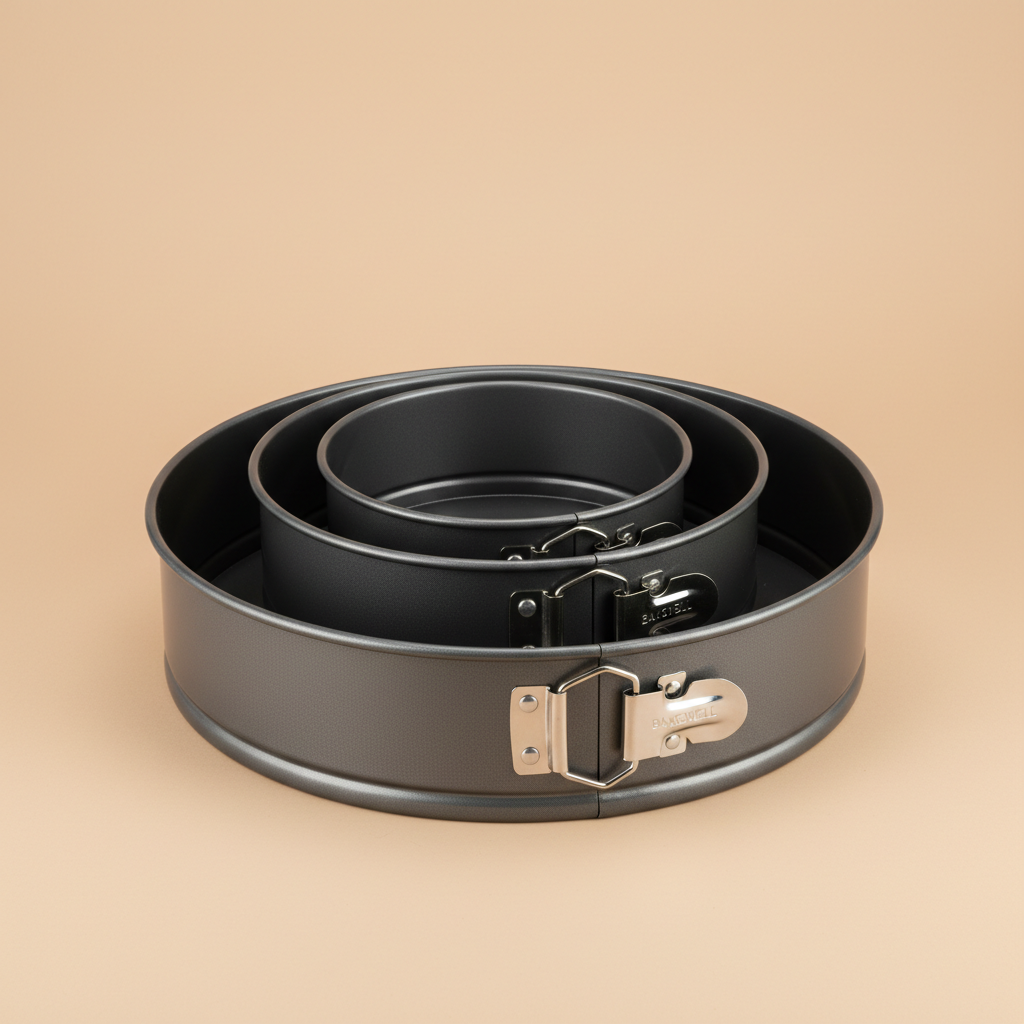 Springform Cake Pan Set 3-Piece