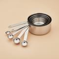 Stainless Steel Measuring Cups and Spoons Set