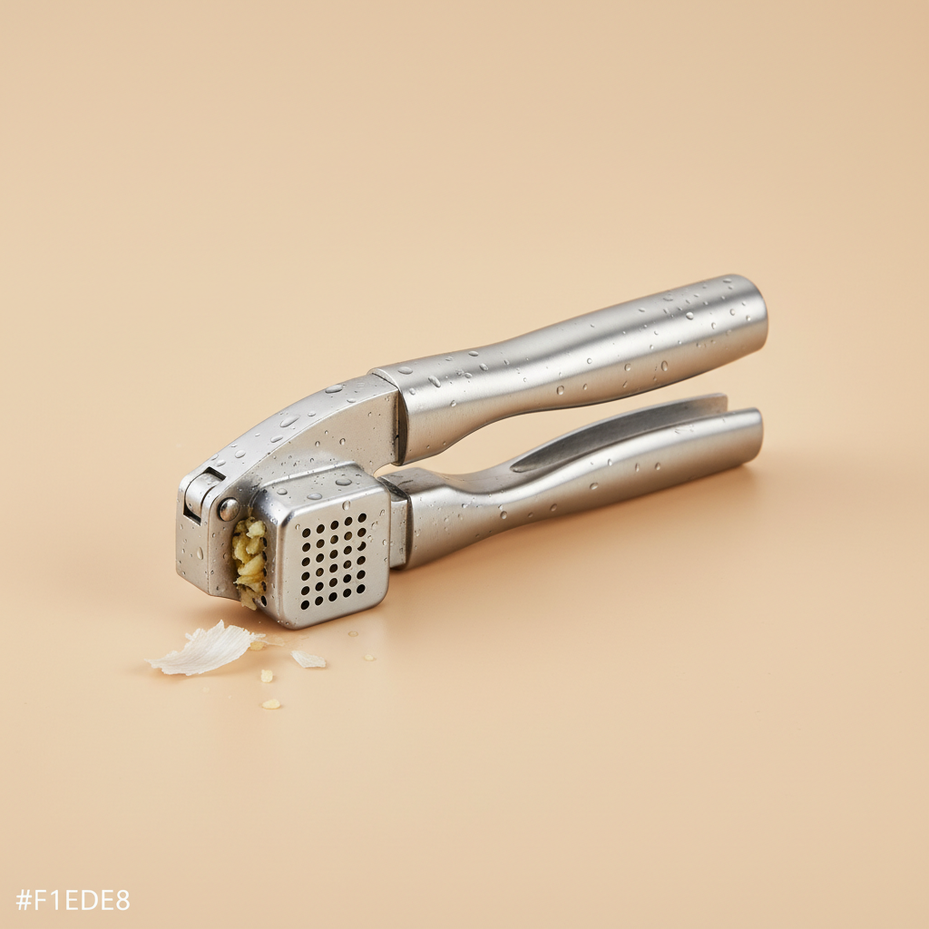 Stainless Steel Garlic Press