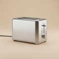 2-Slice Stainless Steel Toaster